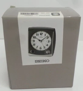 SEIKO ALARM CLOCK QHE050KLH    (G124691-6L (N) BY-111) - Picture 1 of 10
