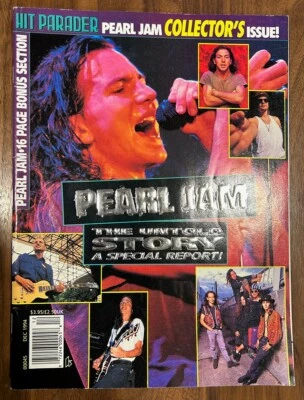 Hit Parader Magazine December 1994 Pearl Jam Special Edition, Metallica, GNR - Image 1 of 4