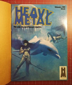 Heavy Metal - Februar 1983 - Original Versandhülle - Erotikmagazin - Bild 1 von 12