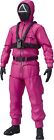 S.H.Figuarts Squid Game Masked Soldier ABS & PVC painted movable figure