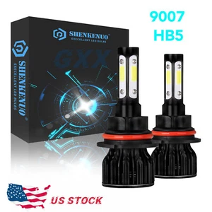 For Ford Crown Victoria 1998 ~2011 LED HEADLIGHT High/Low Beam Bulbs White Combo - Bild 1 von 11