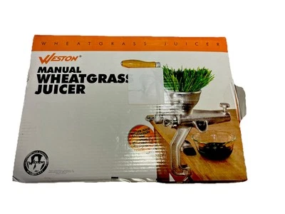Weston Wheatgrass Juicer Manual Extraction Heavy-Duty  36-3701-W - Image 1 of 4