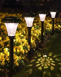 Solar Pathway Lights,6 Pack Solar Lights Outdoor Waterproof,Outdoor Solar Lig... - Picture 1 of 9