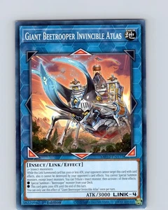Yu-Gi-Oh Giant Beetrooper Invinvible Atlas MP22-EN177 1st Edition Common Card NM - Picture 1 of 2
