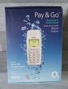 Teléfono Móvil Nokia 3410 Plateado Pay & Go Caja Abierta Nunca Usado  - Imagen 1 de 23