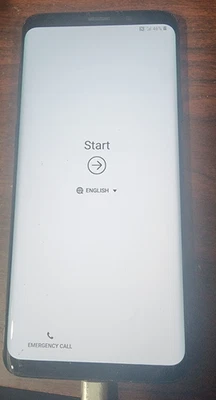 Samsung Galaxy S9 - (Piezas) - Buena pantalla frontal bloqueada ver descripción Foto 1 de 4