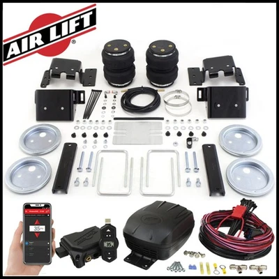 Bolsas de resorte de aire y compresor inalámbrico Air Lift 5000 11-19 Silverado 2500 3500 HD Foto 1 de 4