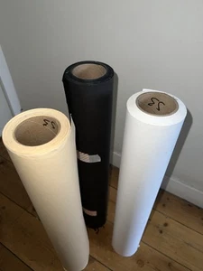 3 X Colorama Off-Cut Background Paper Roll 52cm x 11m - Art, Craft - Picture 1 of 3