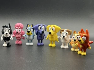 Bluey el Perro 8 Figuras Juguete Familia y Amigos Colección Perros - Imagen 1 de 1