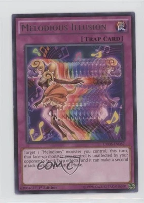 Melodious Illusion 1st Ed. YuGiOh Crossed Souls Base Set #CROS-EN067 - Image 1 of 2