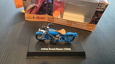 Newray Indian Scout-Racer 1929 Motorcycle - 1:32 Diecast - Image 1 of 2
