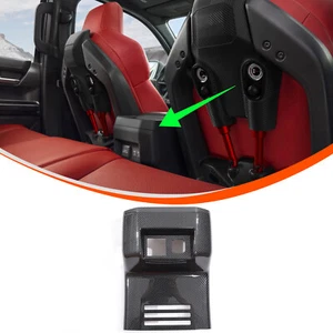 Carbon ABS Rear Air Conditioner Outlet Vent Trim Cover For Toyota Tacoma 2024-25 - Picture 1 of 16