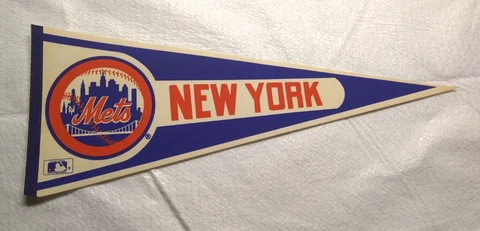 New York Mets Pennant Baseball MLB Cover