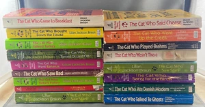 Lilian Jackson Braun The Cat Who Series (x17) Mixed Paperback Books PB - Bild 1 von 6