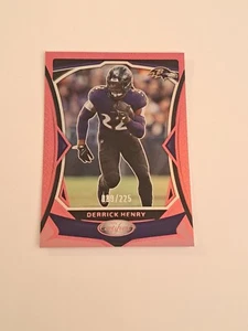 2024 Panini Certified Derrick Henry Pink #/225 In Toploader Ravens - Picture 1 of 4