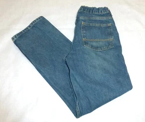 Boy's Arizona Jean Company Medium Wash Sz 16 Regular Straight Cut Blue Jeans - Picture 1 of 8