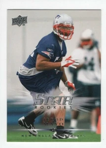 2008 UPPER DECK FOOTBALL ROOKIE JEROD MAYO NEW ENGLAND PATRIOTS #250 - Picture 1 of 1