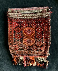 Saddle Bag – circa 1920-30s ~ camel - Picture 1 of 12