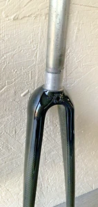 PROFILE DESIGN CARBON FORK ONE-INCH THREADED 700C 514 GRAMS 185 MM TUBE - Picture 1 of 15