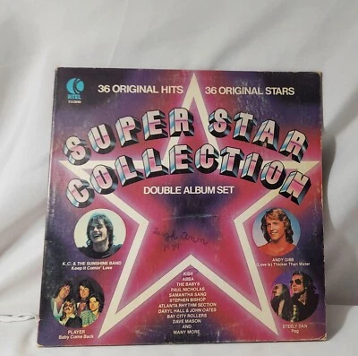 Super Star Collection Volume Double Album Set Lp Vinyl Record 36 Hits 70’s Music - Image 1 of 4