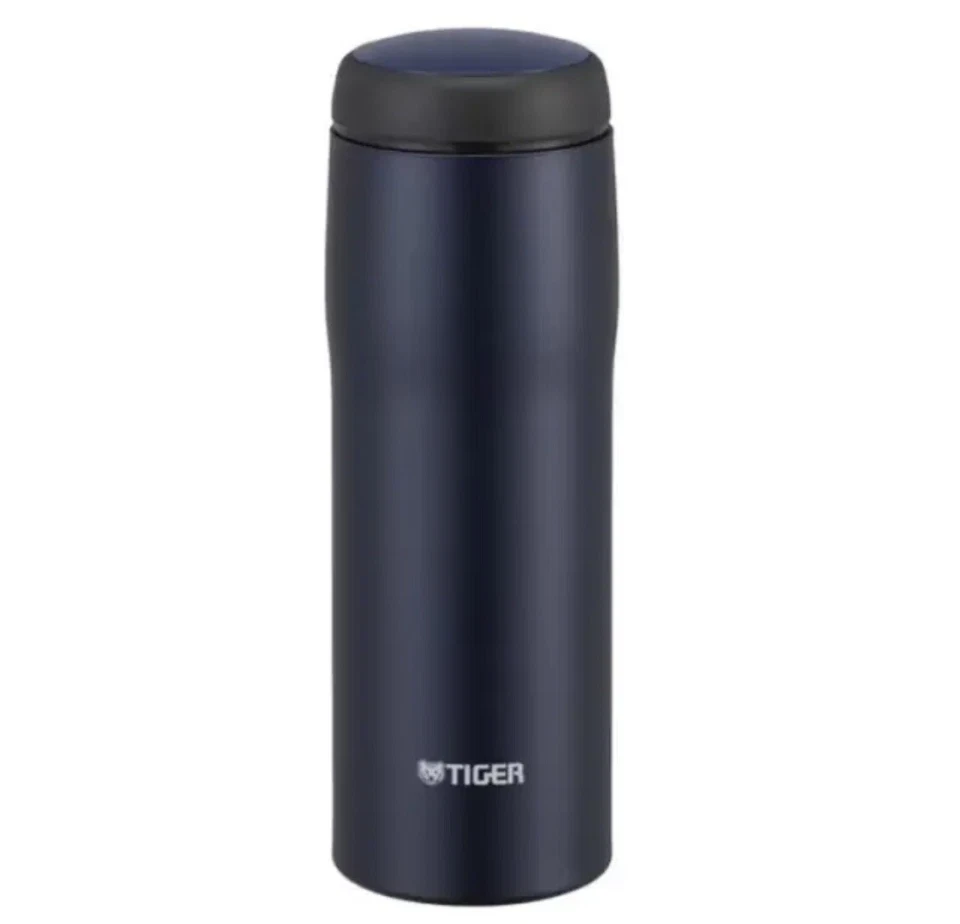 Taza Tigre Botella Modelo Turístico MJA-B048 AN Mate Azul Marino Hecha en Japón Envío Gratis Foto 1 de 1