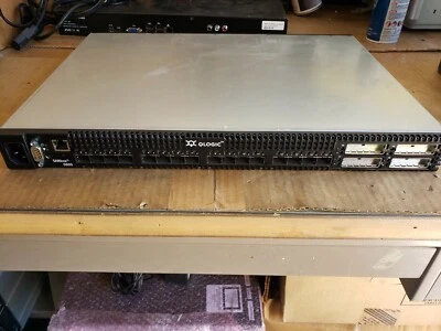 QLOGIC SANBOX 5600 SB5600-08B-04X D 8-ACTIVE PORT FIBRE CHANNEL FC SWITCH - Image 1 of 4