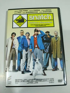 Snatch Pigs Y Diamond Brad Pitt Statham - DVD Spanish English Region 2 - Picture 1 of 5