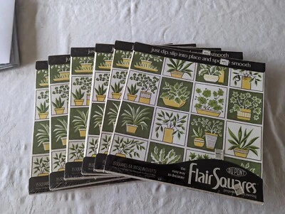 Lote de 6 quadrados vintage - Imagem 1 de 3