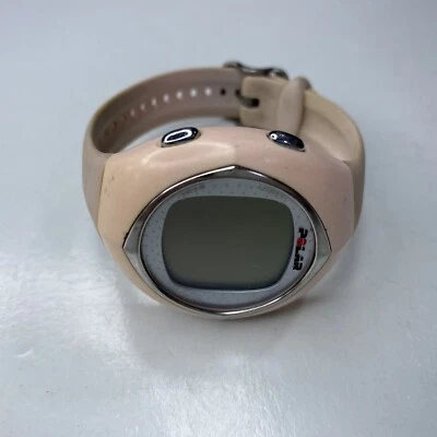 LCD E Polar Rosa Silicona Deportiva 0537 Damas De Colección Inoxidable WR50M Sin Probar Foto 1 de 4