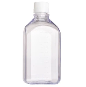 CELLTREAT 1000mL Media Bottle, Square, PETG 24/Case, Bulk, Sterile, #230765 - Picture 1 of 1