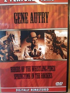 GENE AUTRY: RIDERS OF PFEIFLING PINES/SPRINGTIME IN ROCKIES (DVD, NEU, REMASTERED) - Bild 1 von 1
