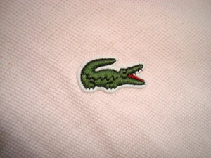 LACOSTE MEN'S SOFT PINK PIQUE CLASSIC FIT POLO SHIRT SIZE 8 OR 3XL WORN ONCE! - Picture 1 of 10