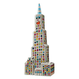James Rizzi "Empire State Building" porcellana Goebel, edizione limitata+num.+esaurito - Foto 1 di 1