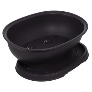 3 Sets Ovale Bonsaischale Gartenpflanzentopf Übertopf Mit Untersetzer - Bild 1 von 12
