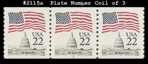 USA4 #2115a MNH PNC3 Pl # 3 Flag over Capitol - Picture 1 of 1