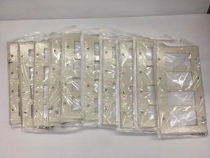 Leviton 80412-I 4 velocità Decora/GFCI dispositivo Decora piastra da parete CONFEZIONE DA 10 AVORIO a - Foto 1 di 3