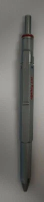 Rotring 600 Silver Trio gerändelter Griff, blauer & roter Kugelschreiber & 0,7 mm Bleistift * - Bild 1 von 4
