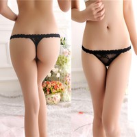 Sexy G String Girls Womens Lace V String Briefs Panties Thongs Underwear Briefs Ebay