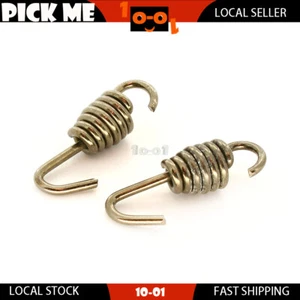 2Pcs Motorcycle Exhaust Spring Pipe Muffler 38mm For KTM 250 EXC-F 250 2016 - Picture 1 of 1
