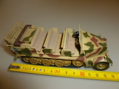 die cast 1 43  Corgi scala 1/50 - SDKFZ 8 toni- semicingolato  militare - Immagine 1 di 4