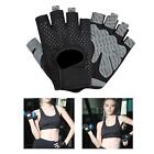Cycling Gloves Half Finger Exercise Gloves Breathable Fitness Workout Gloves