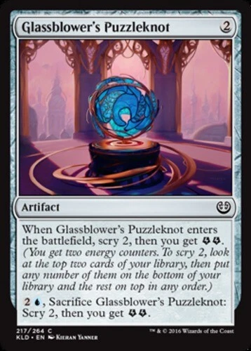 4 Glassblower's Puzzleknot ~ Near Mint Kaladesh 4x x4 Playset MTG Magic Ultimate - Image 1 of 1