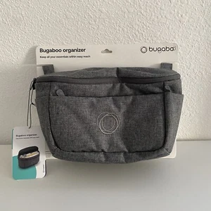 Bugaboo Universal Stroller Multi Pocket Organizer - Tote Bag Grey Melange NEW - Picture 1 of 12