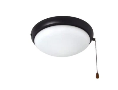 Hampton Bay 91602 2-Light Oil Rubbed Bronze Ceiling Fan Moon LED Light Kit - Image 1 of 2