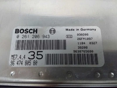 9647480580 centralina motore PEUGEOT 307 BREAK SW S1 BREAK XR 2002 679289 - Immagine 1 di 4