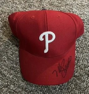 Mike Schmidt Signed Autographed Baseball Cap Hat Philadelphia Phillies HOF - Picture 1 of 3