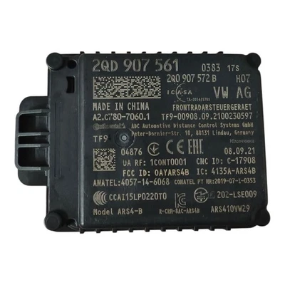 Genuine New VW Tiguan MK2 ACC Adaptive Cruise Control Radar Sensor 2QD907561 - Image 1 of 4