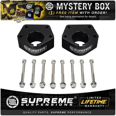 Комплект выравнивания передней части 3 дюйма для пикапа IFS Toyota 4Runner T100 алюминиевые подъемные прокладки - Изображение 1 из 4