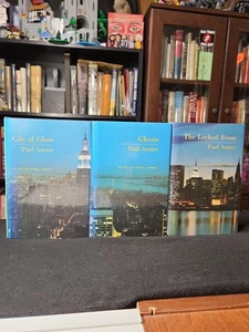 Paul Auster / New York Trilogy / First Editions / Ghosts SIGNED / HCDJ 1985-86 - Bild 1 von 18