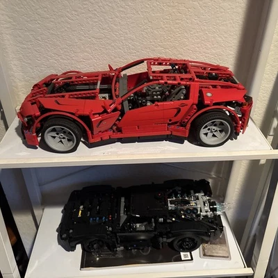 LEGO Lote TECHNIC: THE BATIMÓVIL (42127) Ambos Montados Plus Supercar 8070 Foto 1 de 4